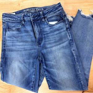 American Eagle Outfitters High Rise Jegging Crop